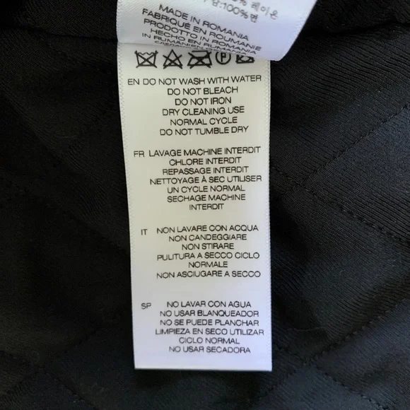 NEW IRO Sechura Patchwork-Effect Faux Fur Jacket *Mixed Red* Sz FR 44 / US 12 - Picture 16 of 16